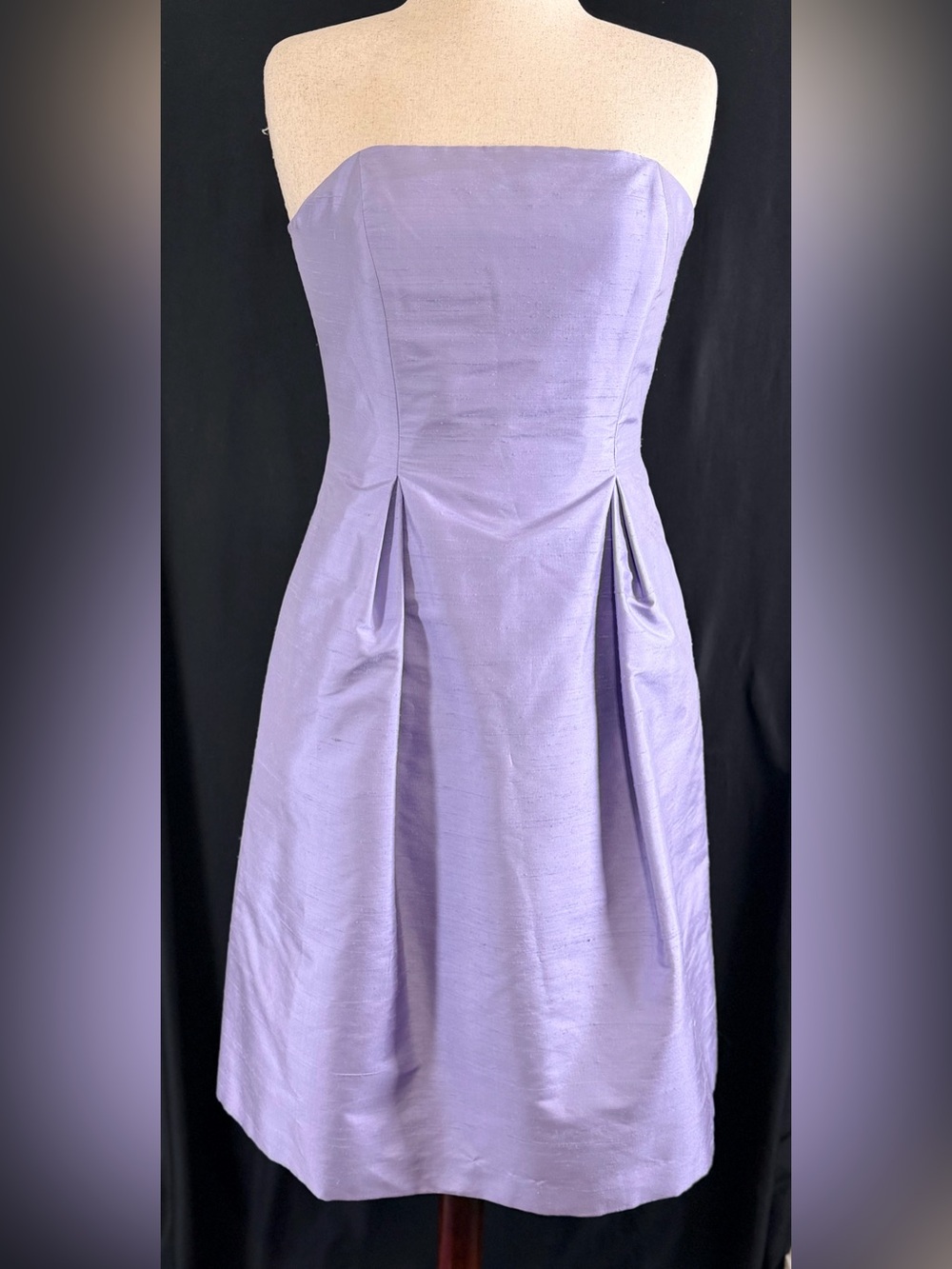 Trio New York Strapless Lilac Cocktail Dress
